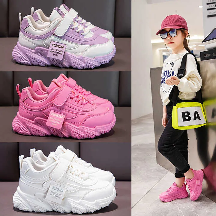 أحذية رياضية بيضاء للأطفال -White Sneakers Kids Sports Shoes