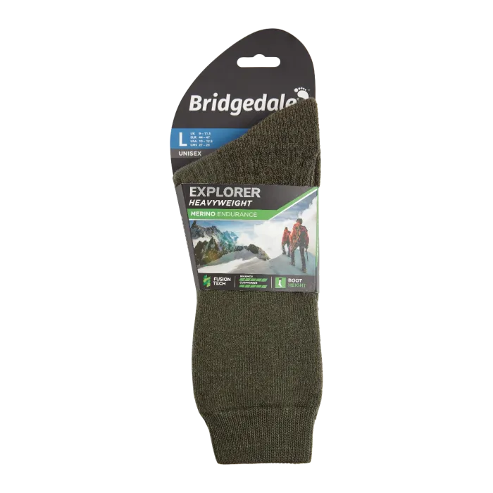 Bridgedale Explorer Heavyweight Merino Endurance Boot Socks