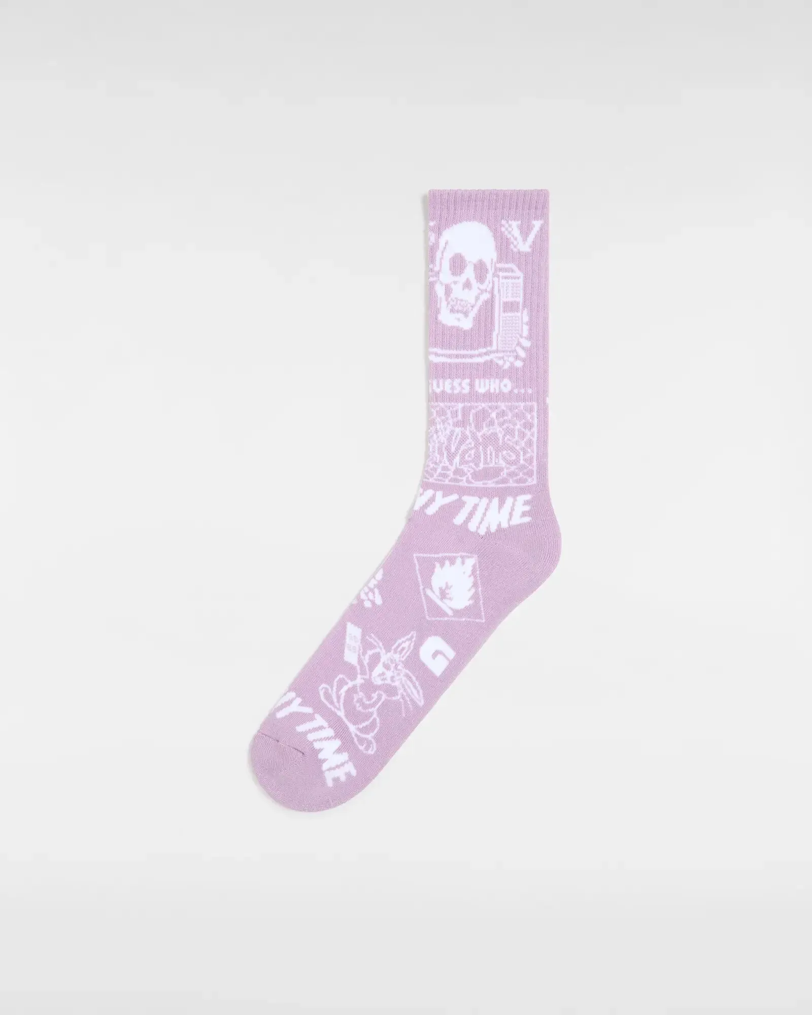 Bubs 66 Crew Socks in Lavender Mist