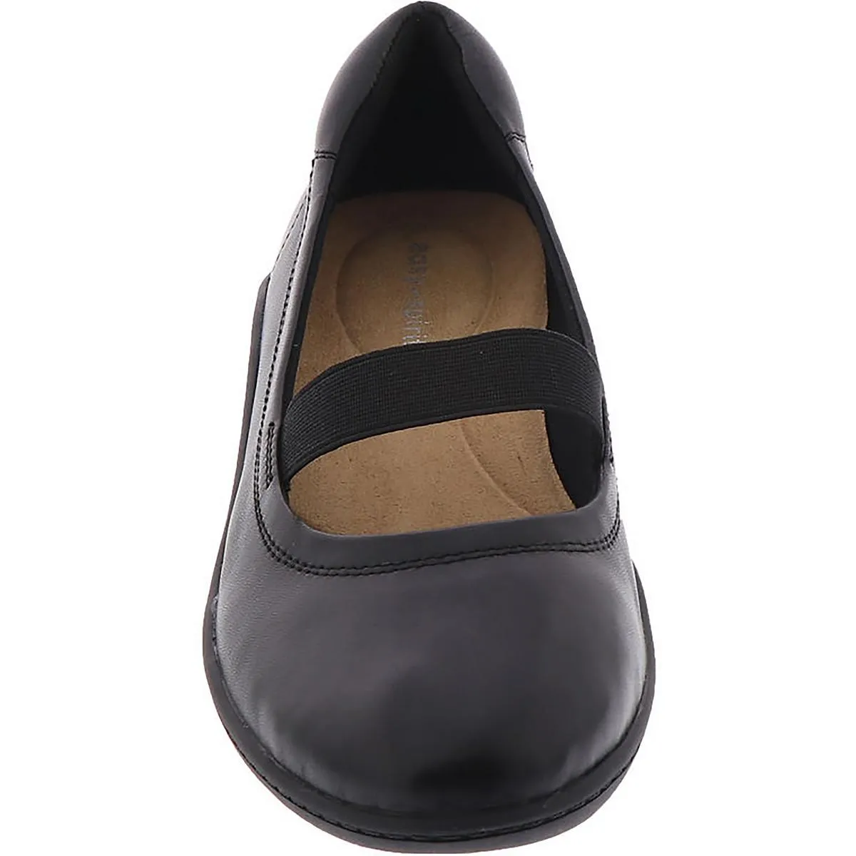 Easy Spirit Womens Golden  Leather Slip On Mary Janes