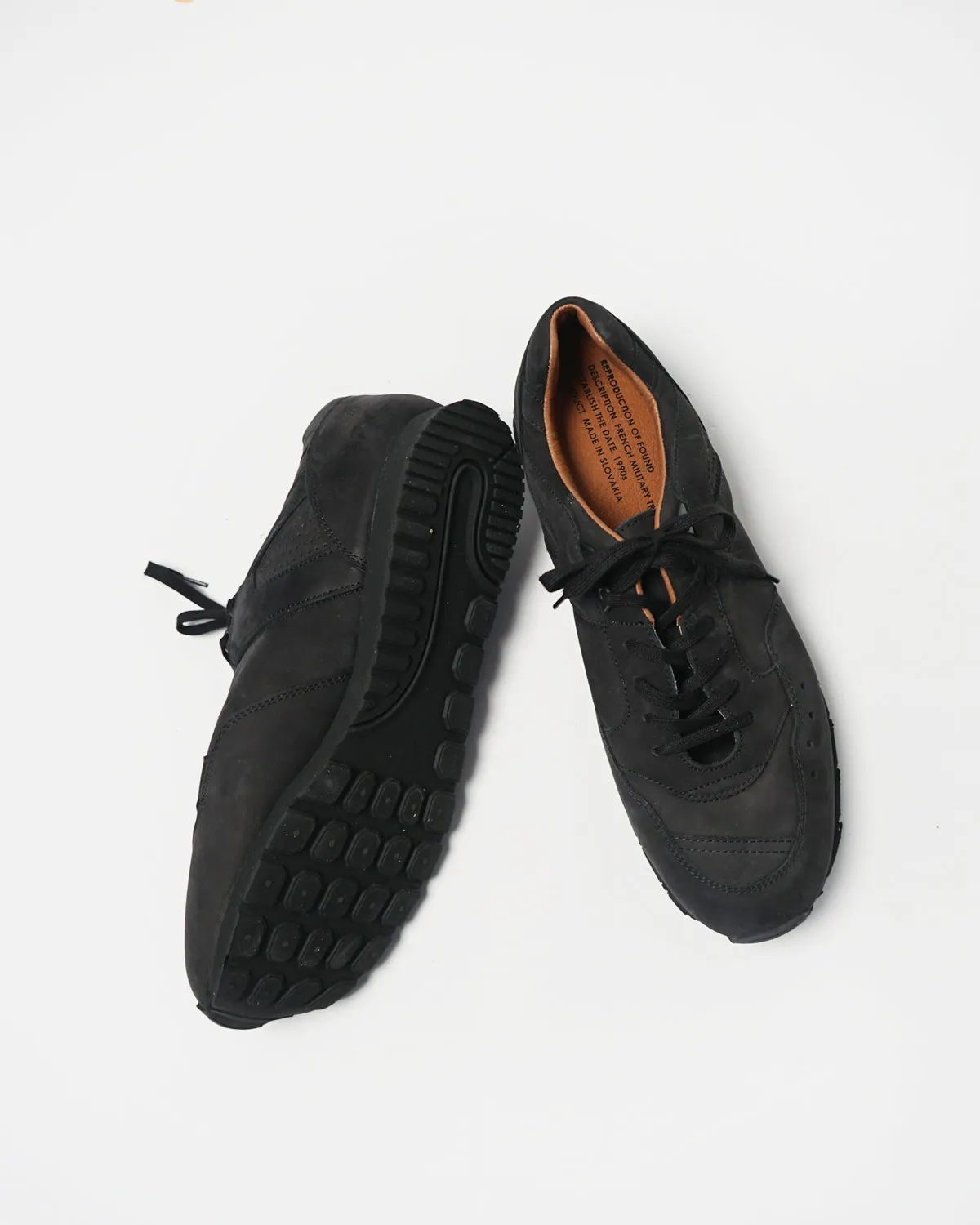 French Military Trainer 1300NL / Black Nubuck