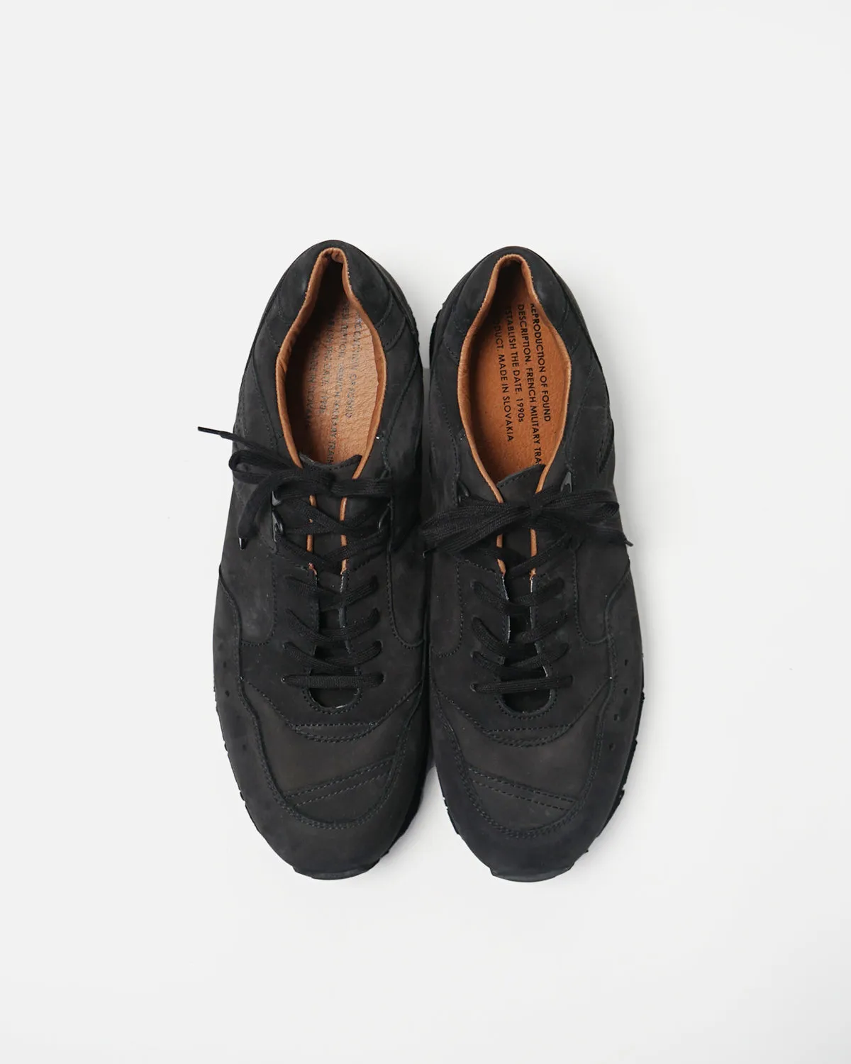 French Military Trainer 1300NL / Black Nubuck