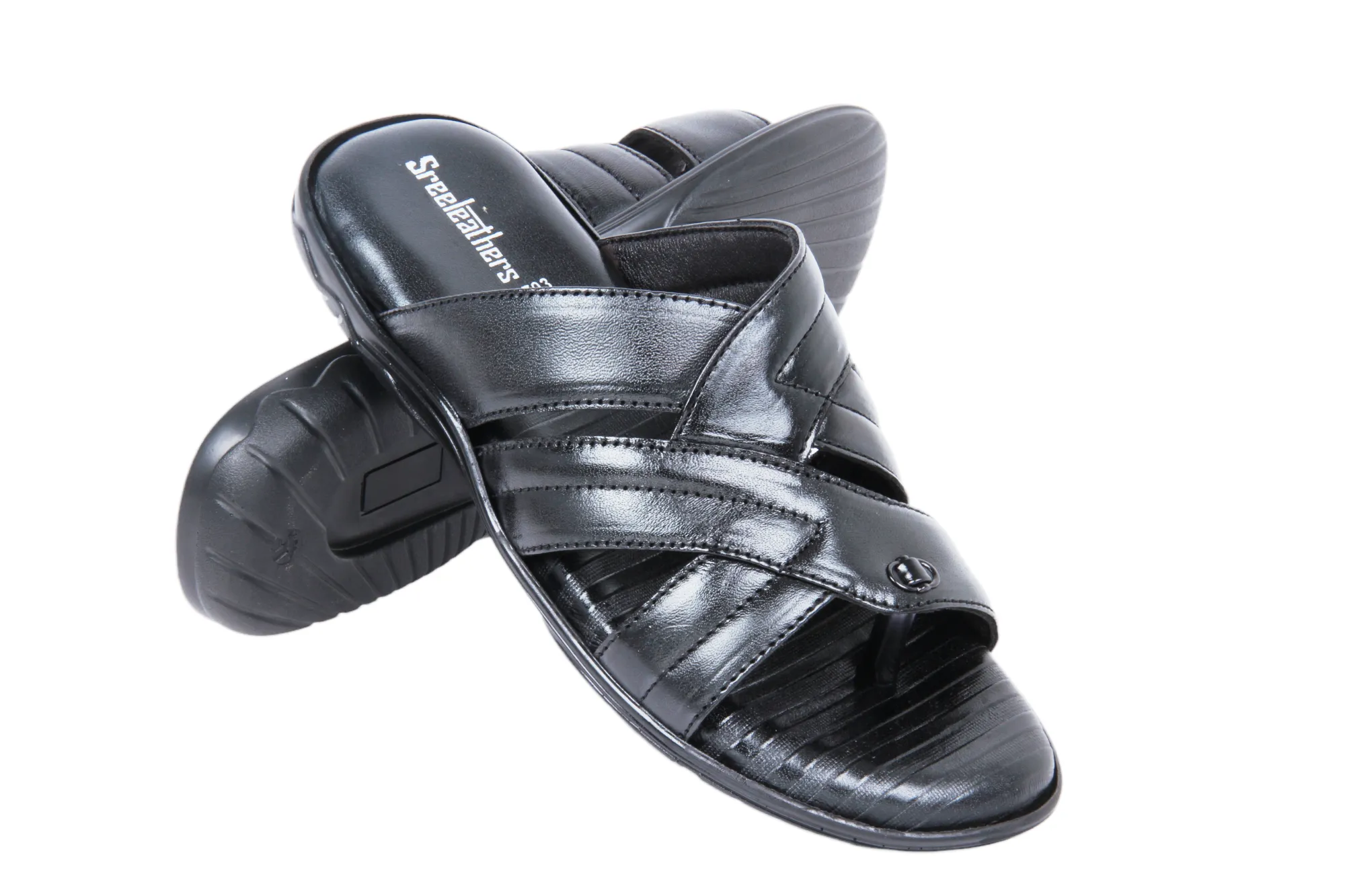 Gents leather chappal 998703