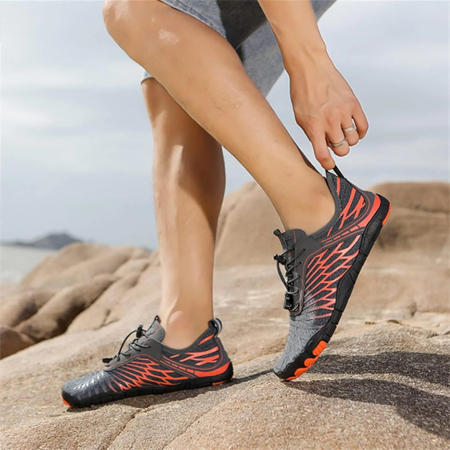 Hike Shoes Footwear Barefoot Womens,Pro Barefoot Shoes for Women Men,Wide Toe Box Healthy & Non-Slip Barefoot Outdoor Shoes Unisex,Barefoot Hiking Shoes Women
