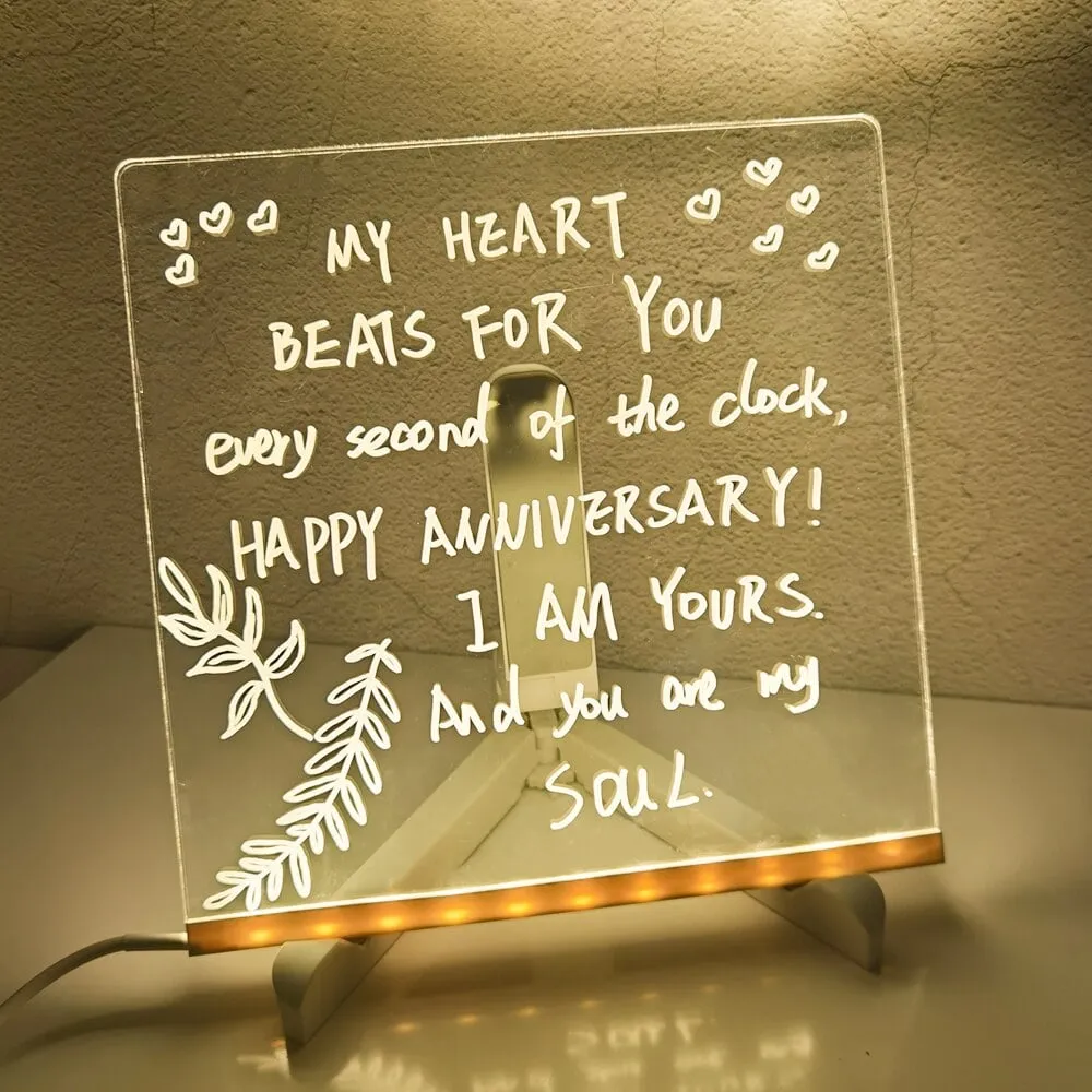 Kerst Hot Products led Note BoardBuy 1 Krijg 7 kleuren pennen gratis
