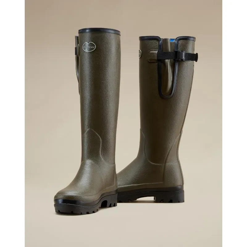 Le Chameau Ladies Vierzonord Neoprene Lined Boots - Chameau Green