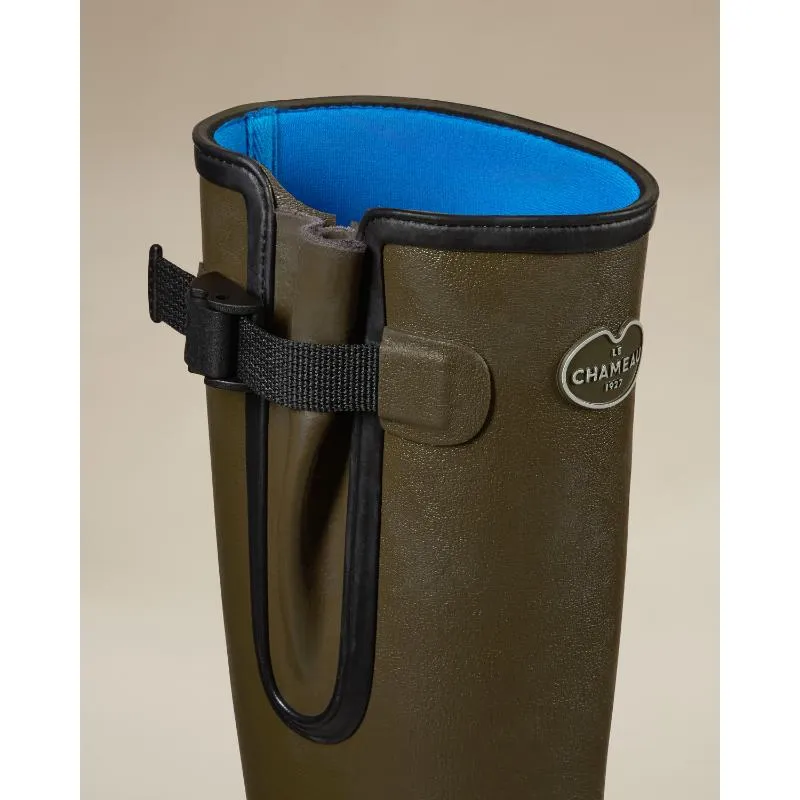 Le Chameau Ladies Vierzonord Neoprene Lined Boots - Chameau Green