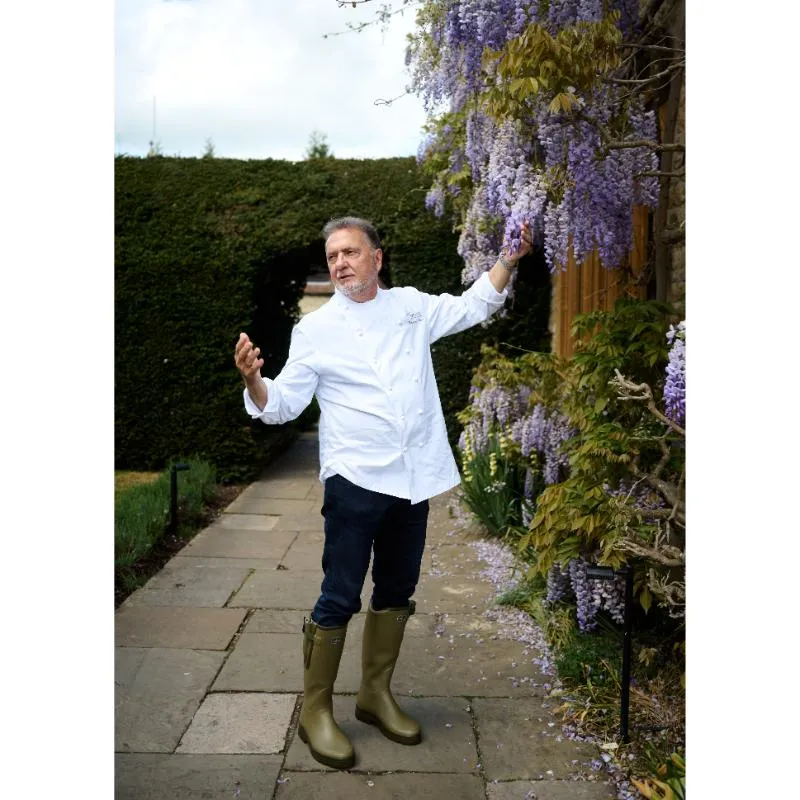 Le Chameau Mens Vierzon Jersey Lined Wellington Boots - Iconic Green