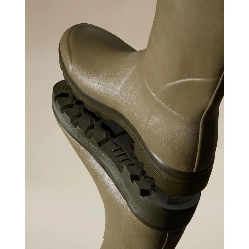 Le Chameau Mens Vierzon Jersey Lined Wellington Boots - Iconic Green