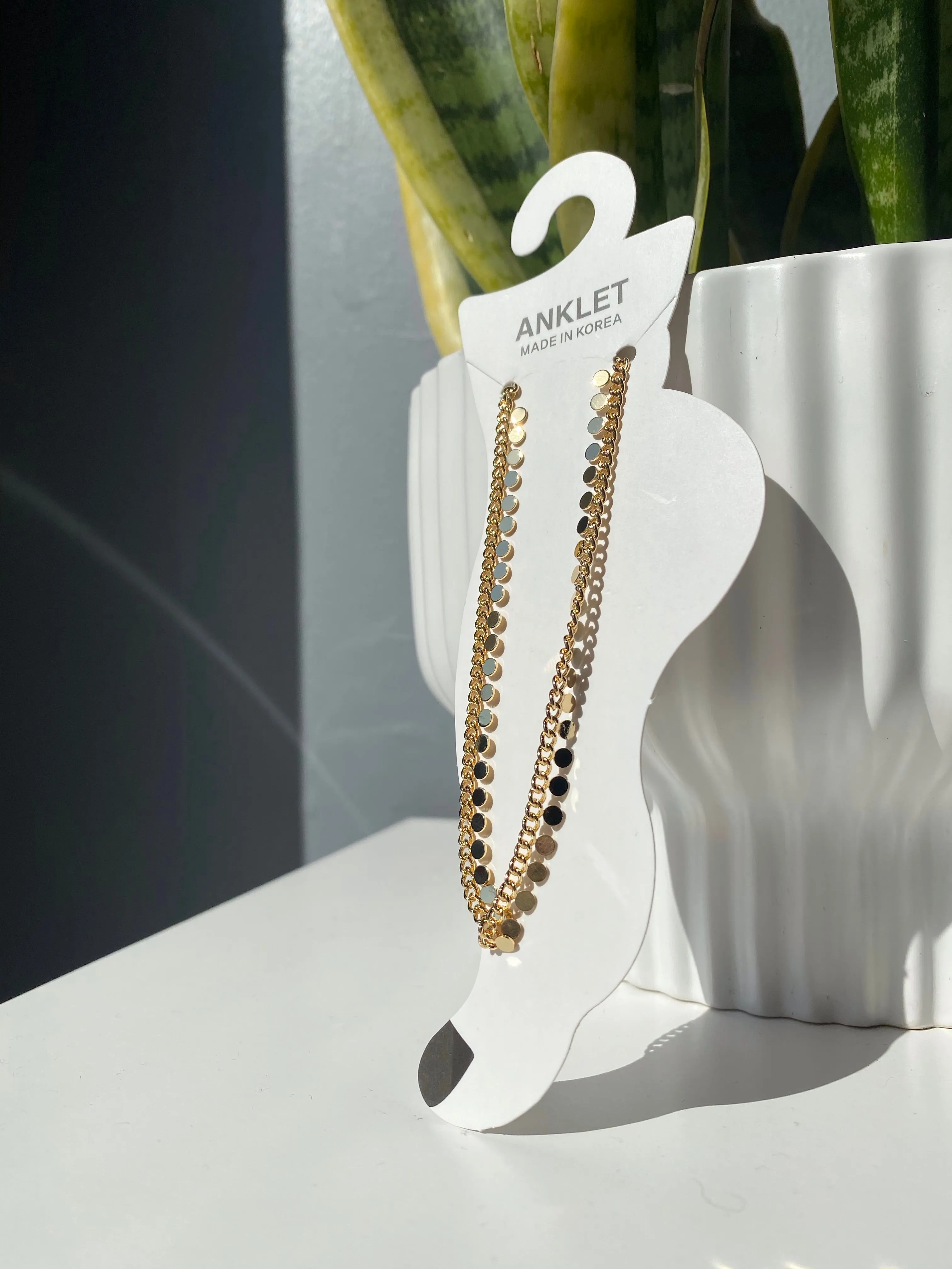 Mini Coin Anklet