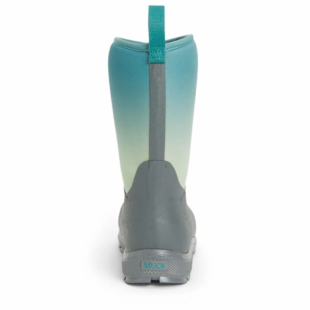 Muck Footwear Kids ELEMENT LILBIG GREY/TEALFADE
