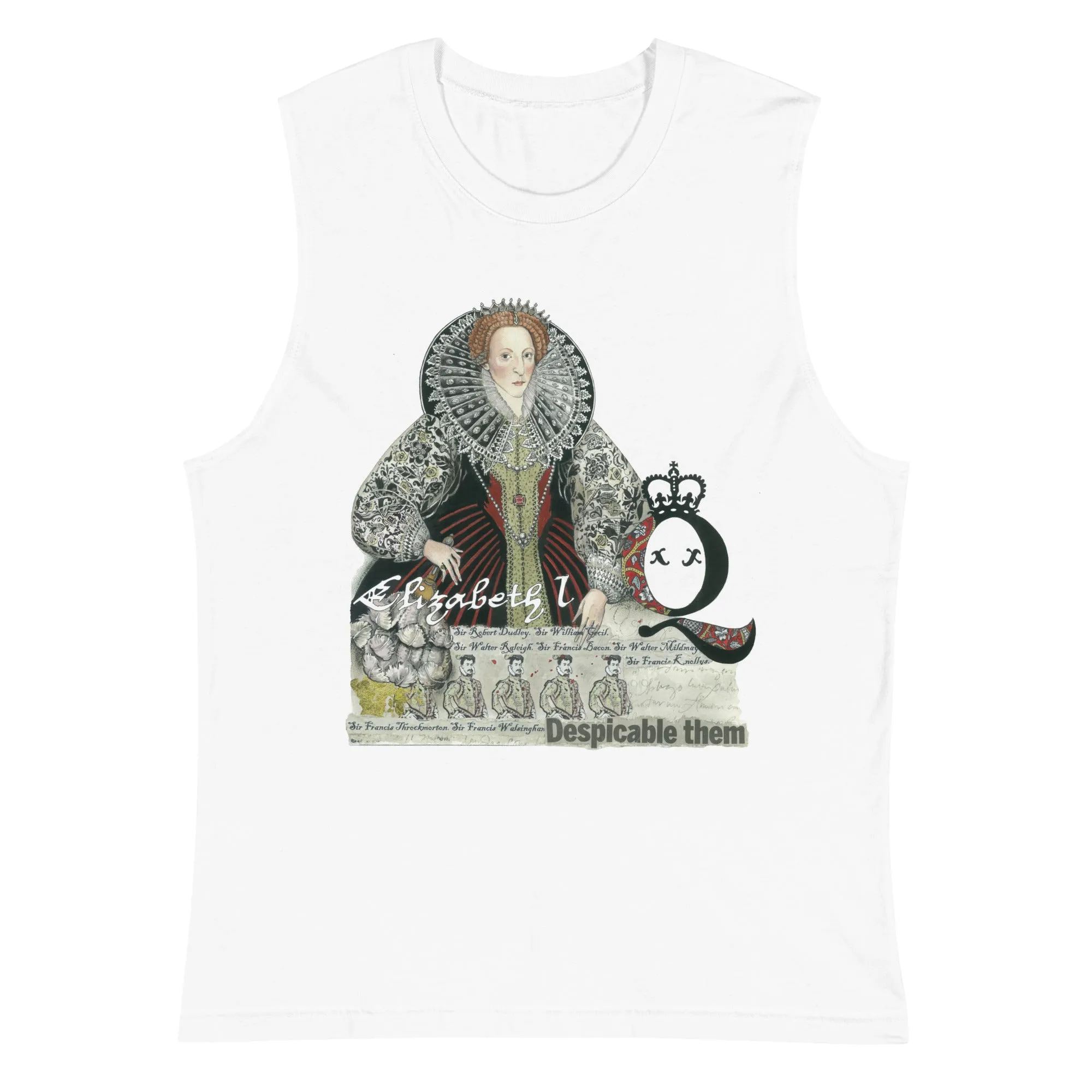 Queen Elizabeth I Muscle Tank Top