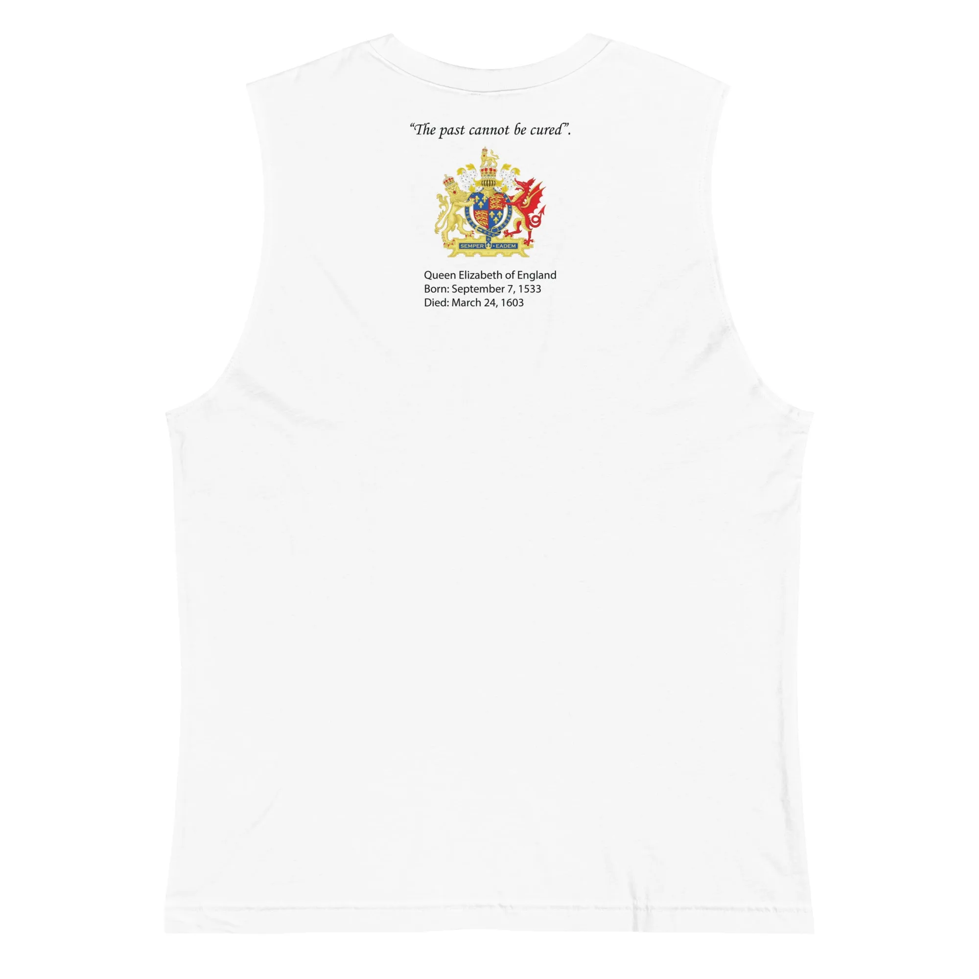 Queen Elizabeth I Muscle Tank Top