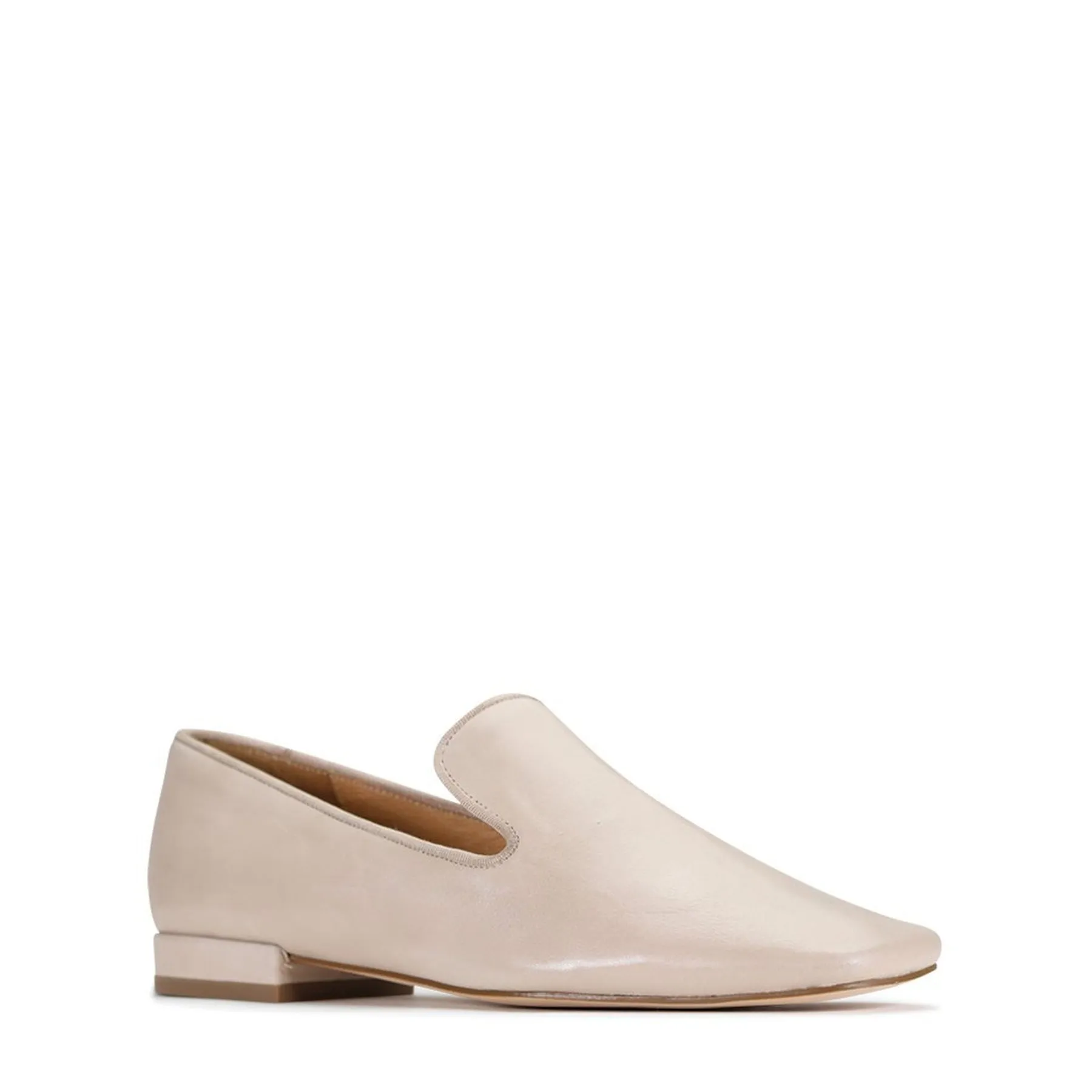 RAFE SQUARE TOE LOAFER LEATHER