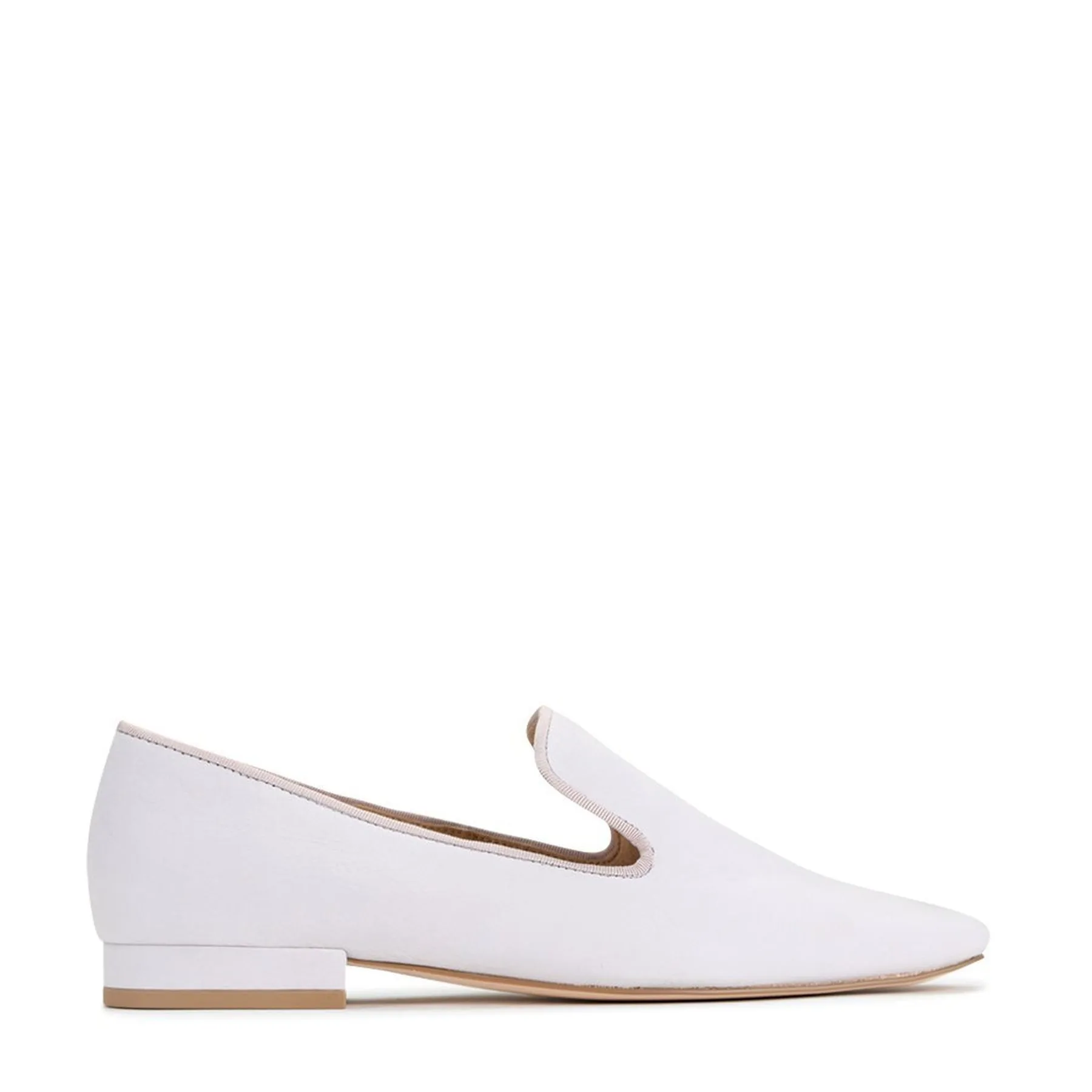RAFE SQUARE TOE LOAFER LEATHER